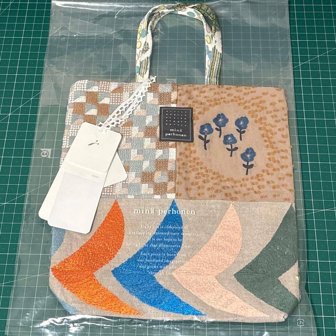 ミナペルホネン つぐ展 トートバッグ