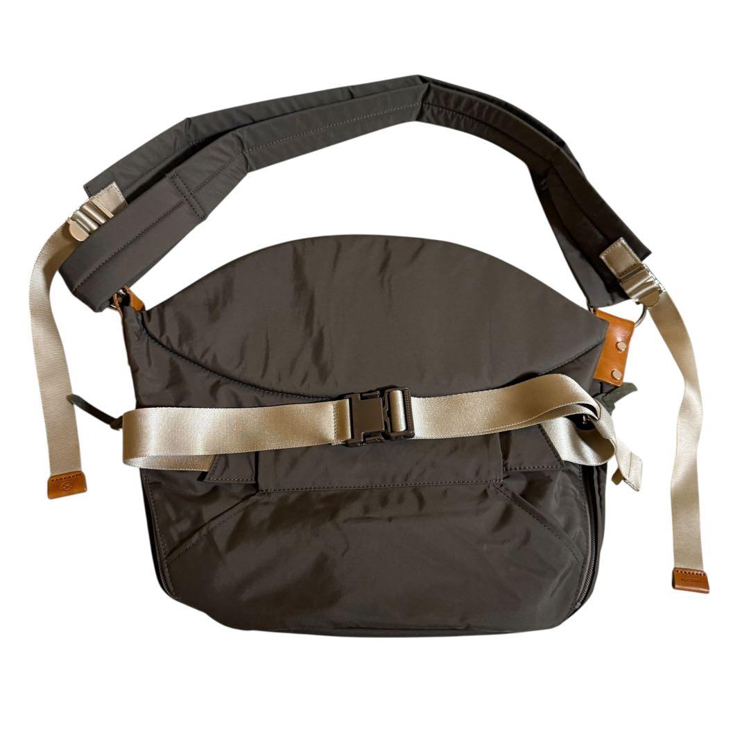 【aky様】 N/ORN ノルン 抱っこバッグ チャコールブラウン ショルダー付