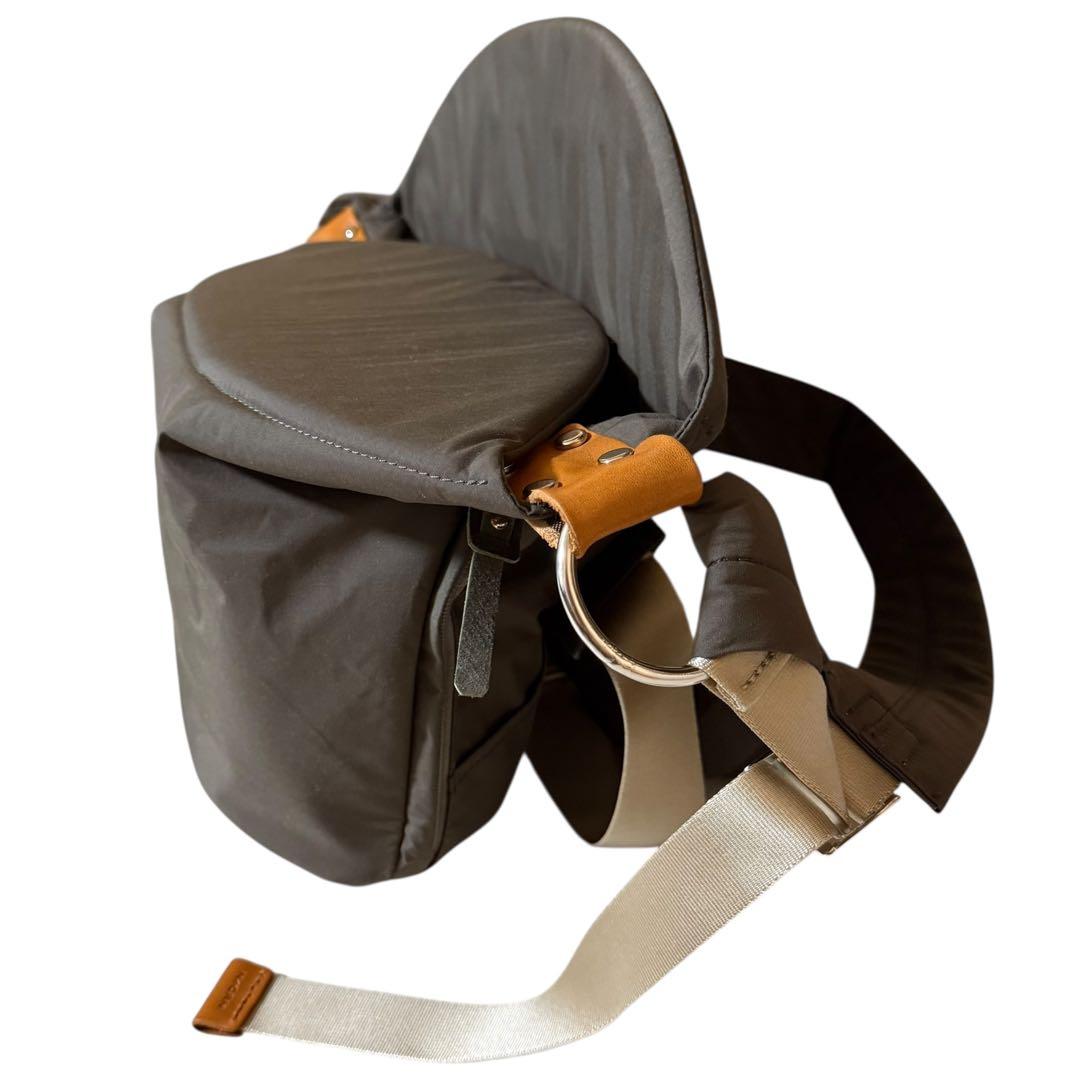 【aky様】 N/ORN ノルン 抱っこバッグ チャコールブラウン ショルダー付