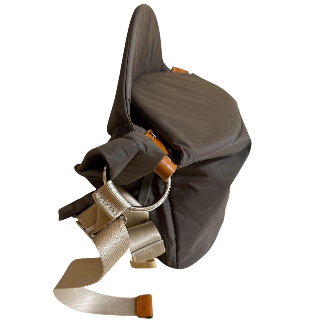 【aky様】 N/ORN ノルン 抱っこバッグ チャコールブラウン ショルダー付
