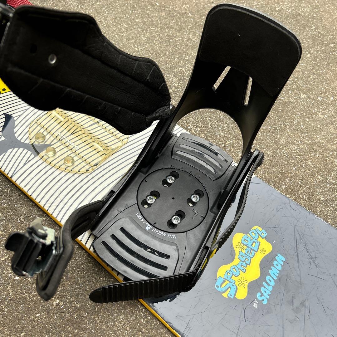 SALOMON ボード&ビンディング　リーシュコード　スノボバック　4点セット