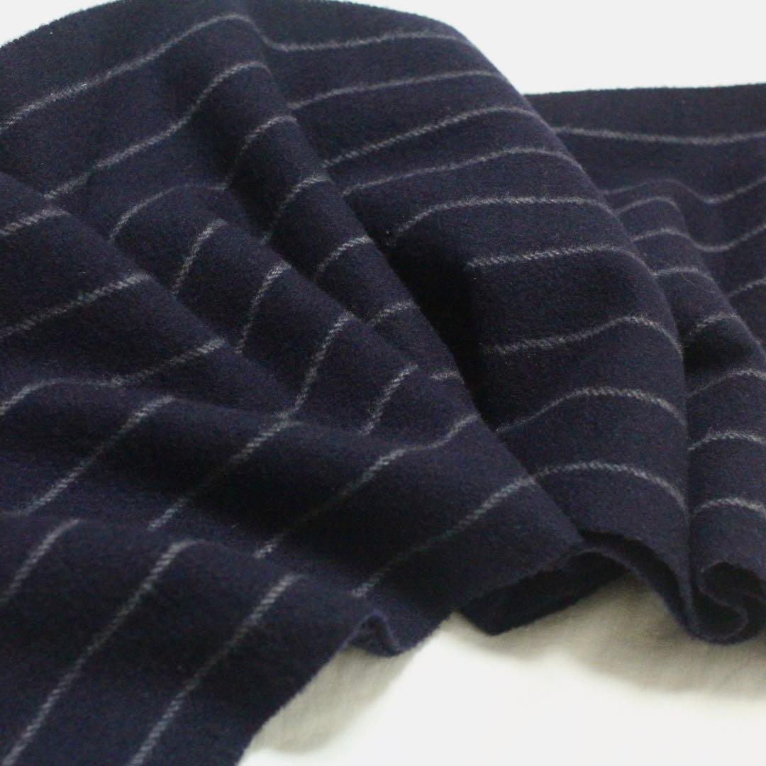 ジョシュアエリス Joshua Ellis カシミヤ ストライプ マフラー