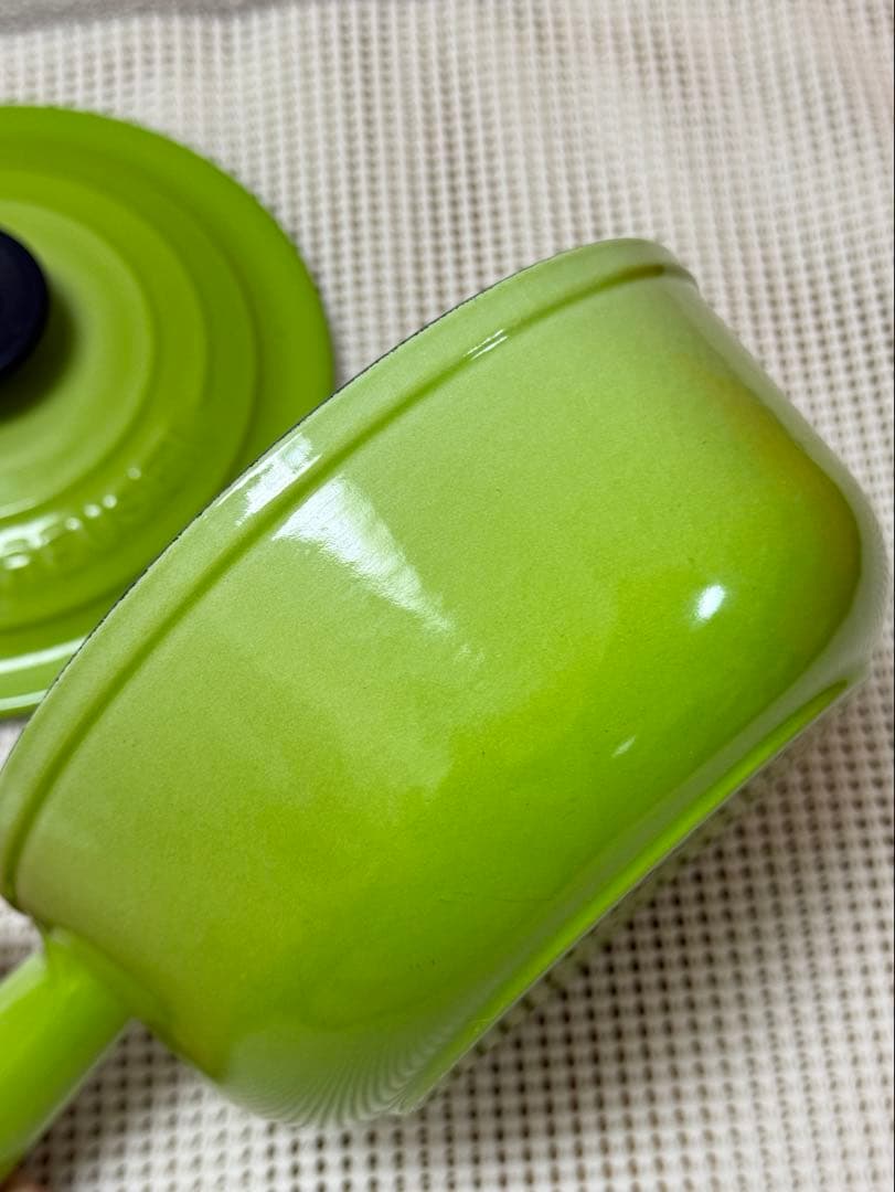 ル・クルーゼ　ソースパン　16cm フルーツグリーン