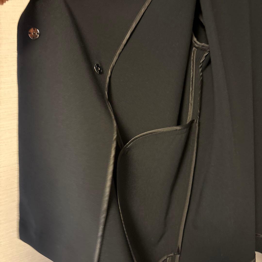 Haru アーバンリサーチドアーズ　ダブルクロスショートガウン　黒