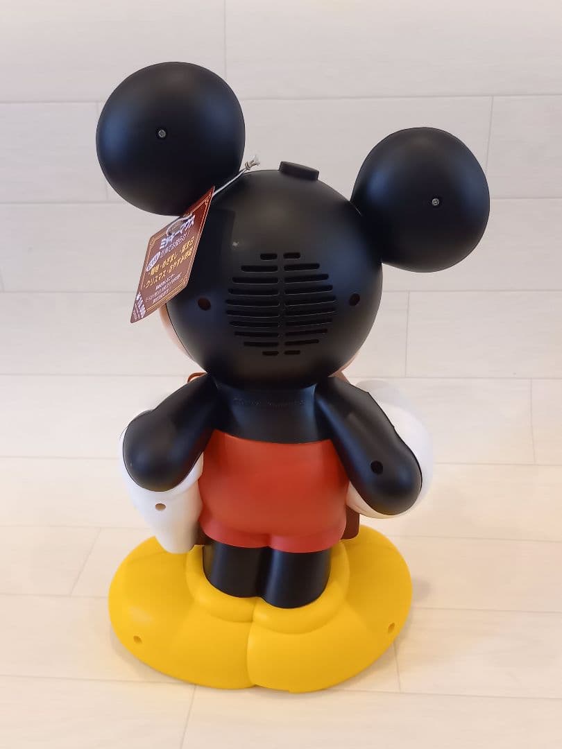 希少　ミッキーマウス　目覚まし時計　ディズニータイム　音声報時クロック　レトロ