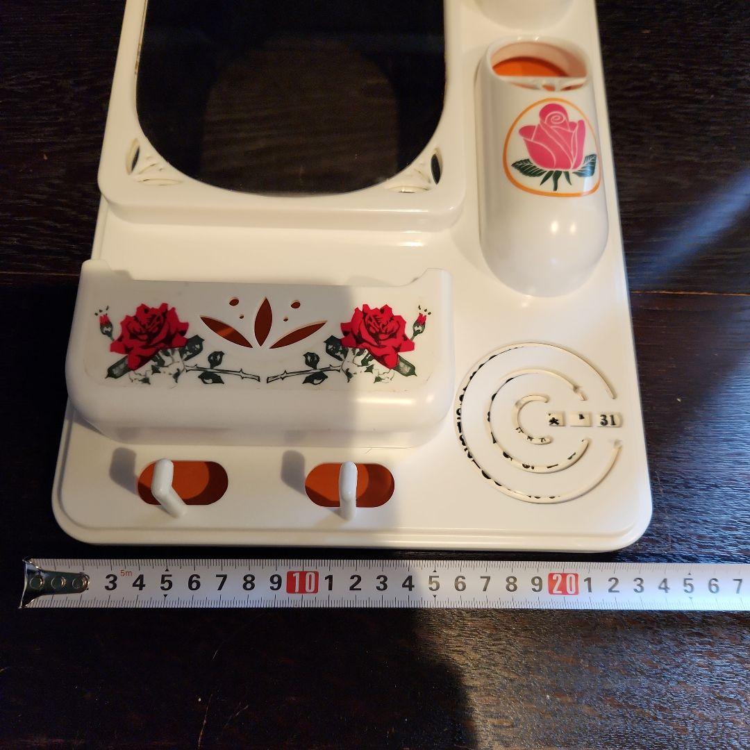 ✨昭和レトロポップ✨　❤️カレンダー付き洗面ミラー❤️