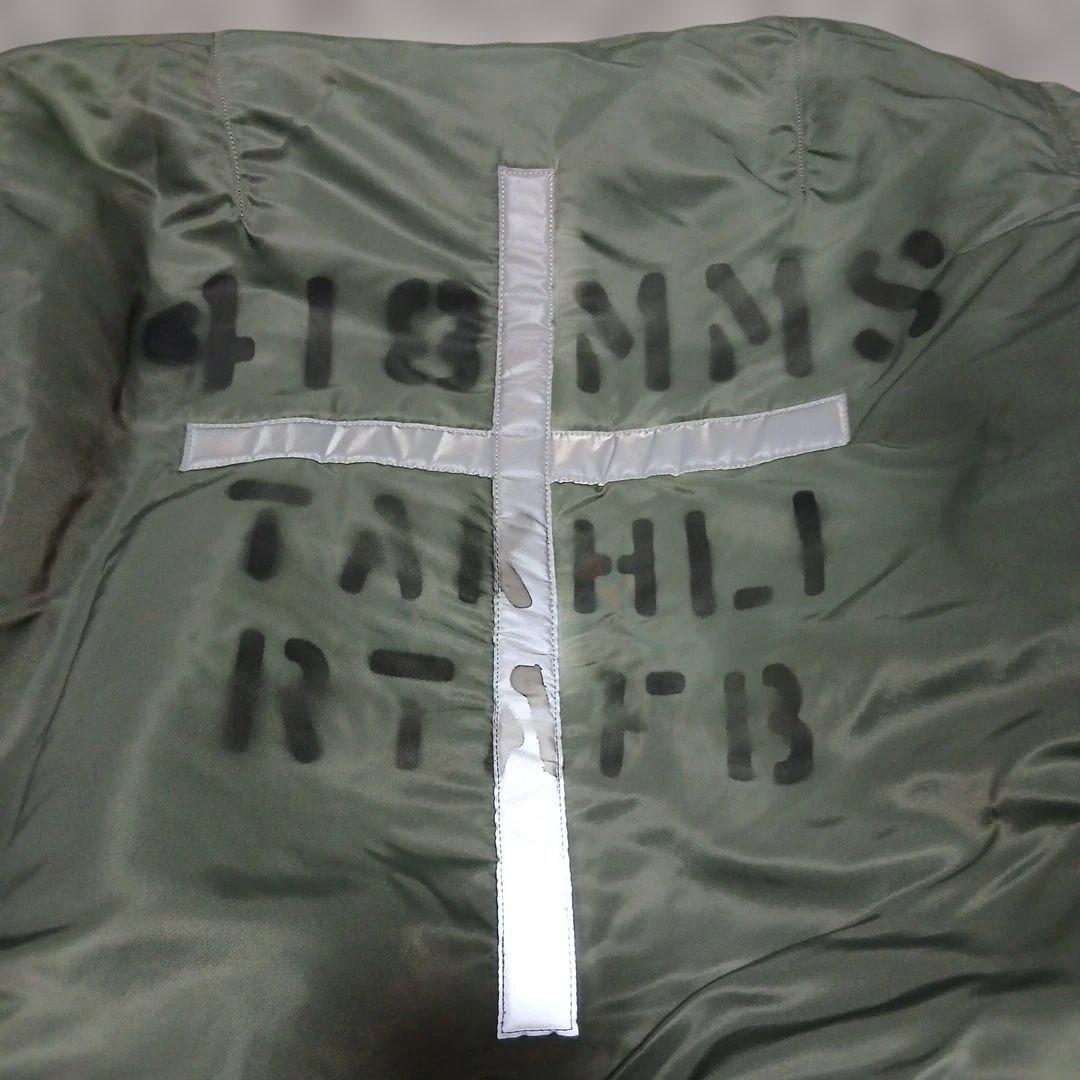 極上M番　バズリクソンズ　MA1 リフレクター カスタム サイズ L