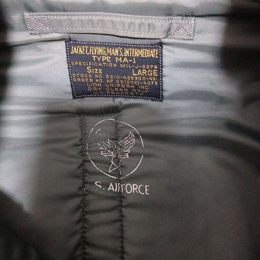 極上M番　バズリクソンズ　MA1 リフレクター カスタム サイズ L