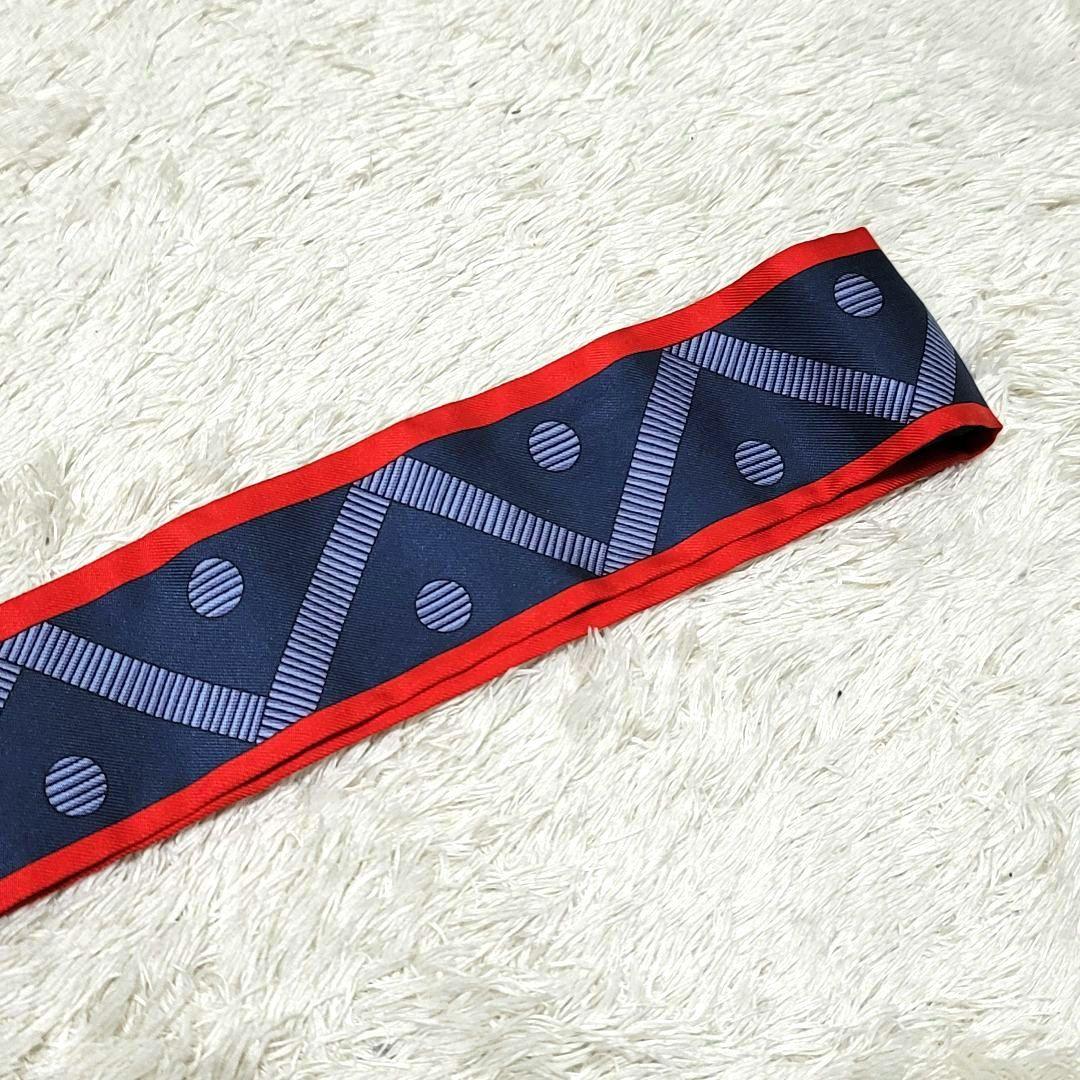 美品 HERMES エルメス ツイリー スカーフ シルク100％
