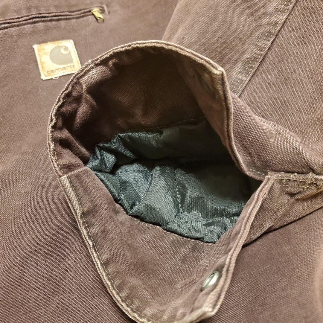 【Carhartt/カーハート】横タグ デトロイトジャケット 希少カラー BRG
