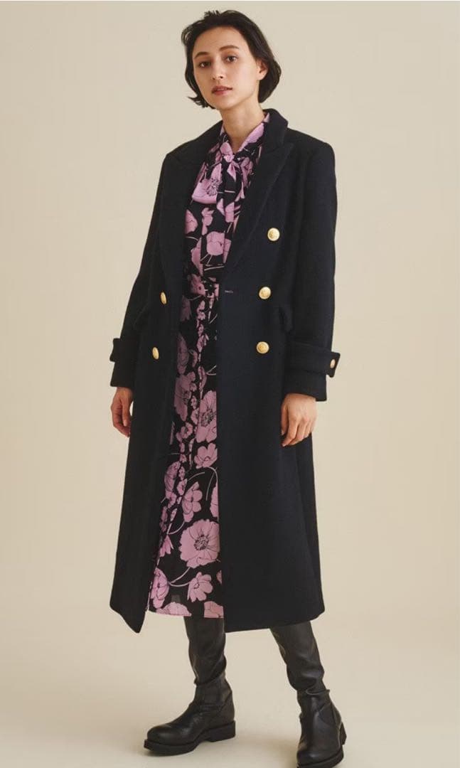 最終値下＊完売品グレースコンチネンタルダブルクロスミリタリーコートグレースクラス