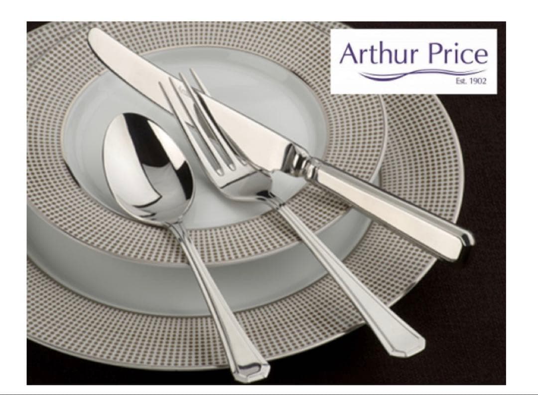 アーサープライス　カトラリーセット　グレシアン　スプーン＆フォークセット