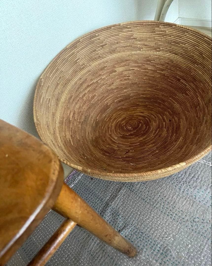 アフリカ製 大きな籠 ハグオーワー 雅姫