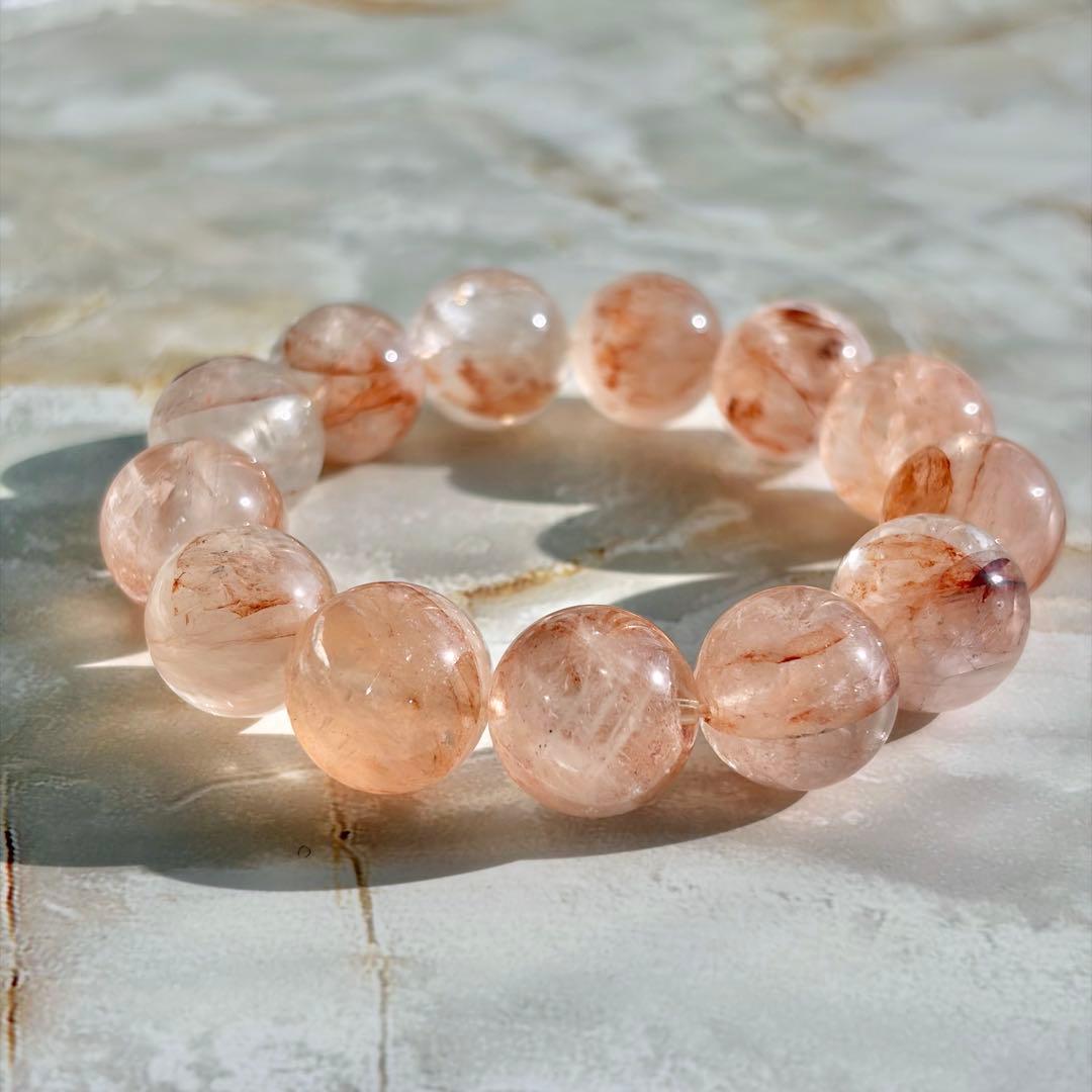 大玉15ミリ✨レインボー✨マニカランヒマラヤ水晶