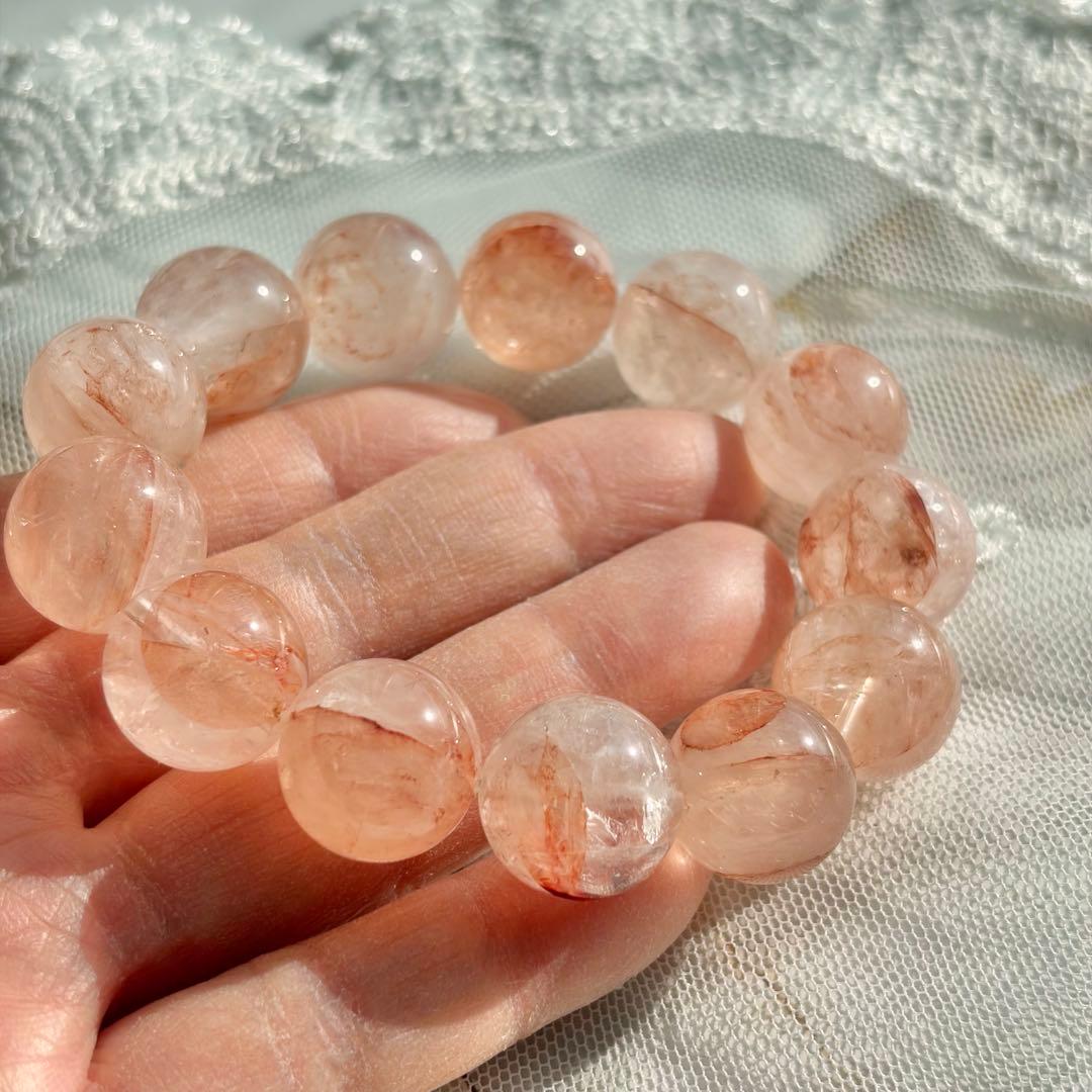 大玉15ミリ✨レインボー✨マニカランヒマラヤ水晶