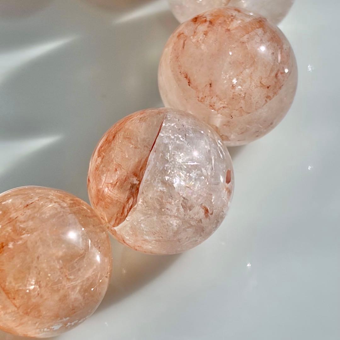 大玉15ミリ✨レインボー✨マニカランヒマラヤ水晶