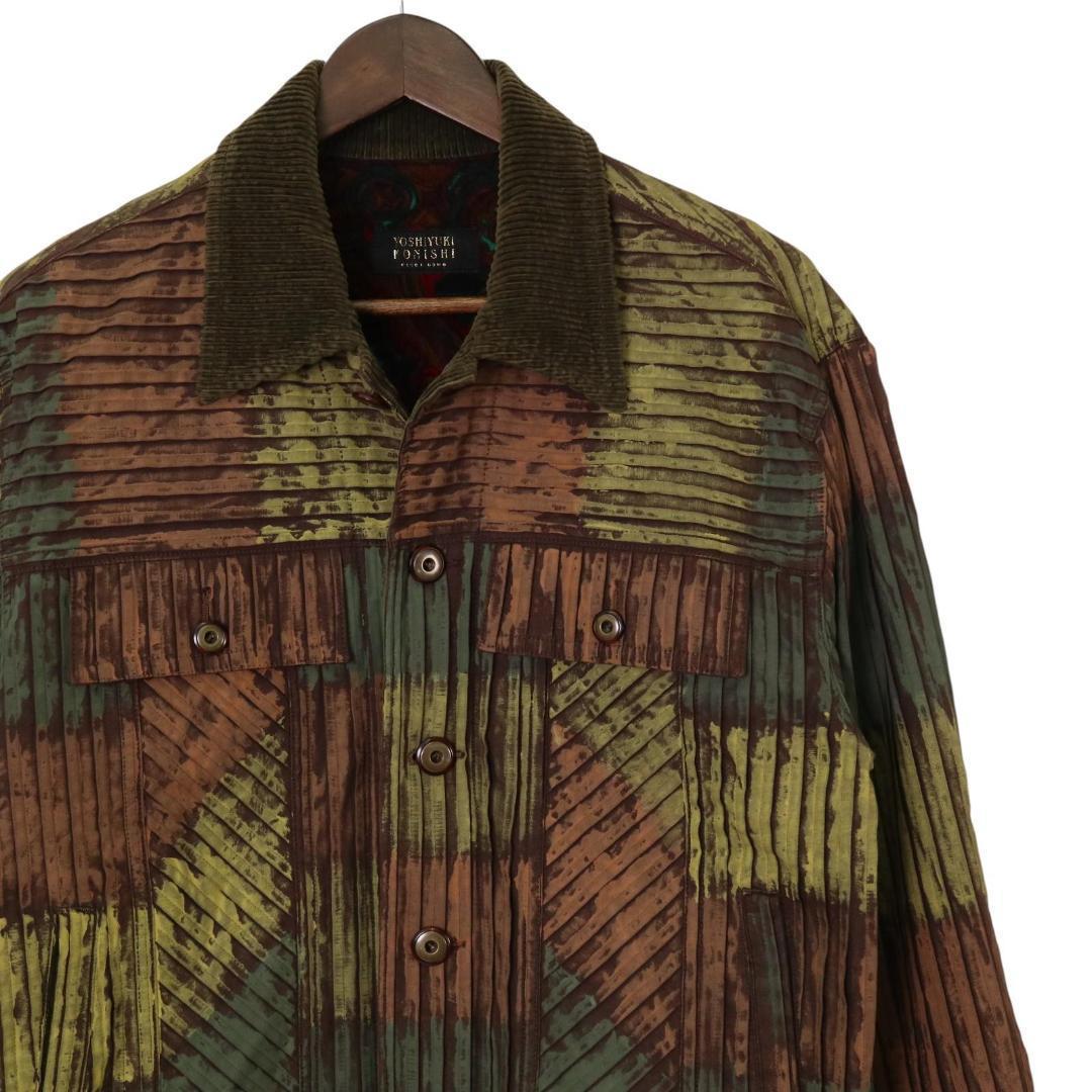 FICCE/ヨシユキコニシ フィッチェ 襟コーデュロイ ジャケット ブルゾン