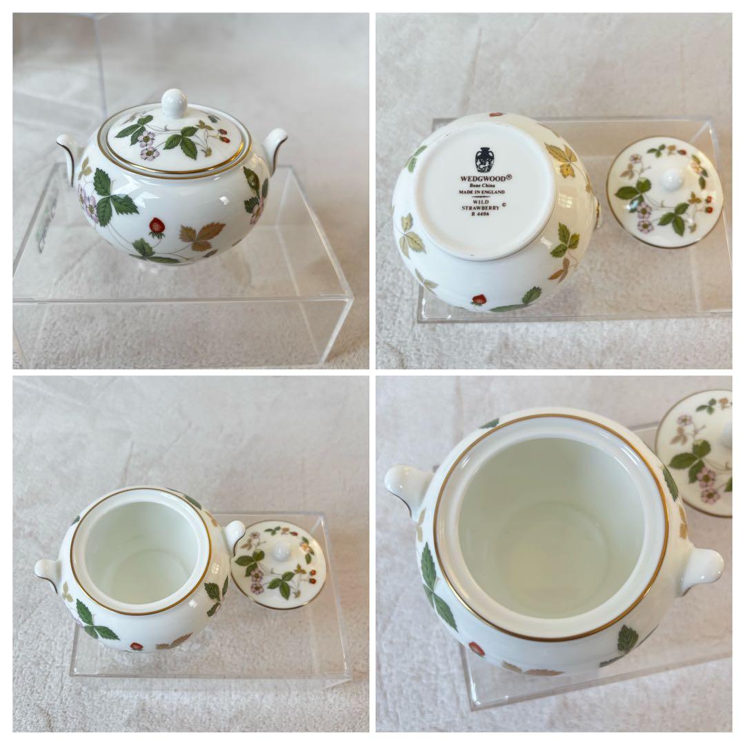 【新品級】ウェッジウッド ワイルドストロベリー　食器セット　5人用　全13点