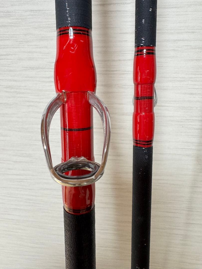 ダイワ幻覇王クエ！ 竿受け、リール60付けます。