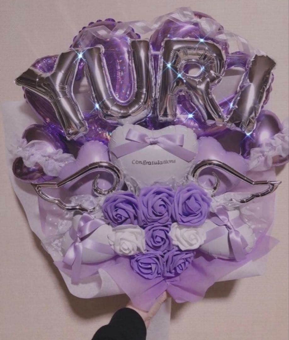 莉　卒業ブーケ　バルーンブーケ