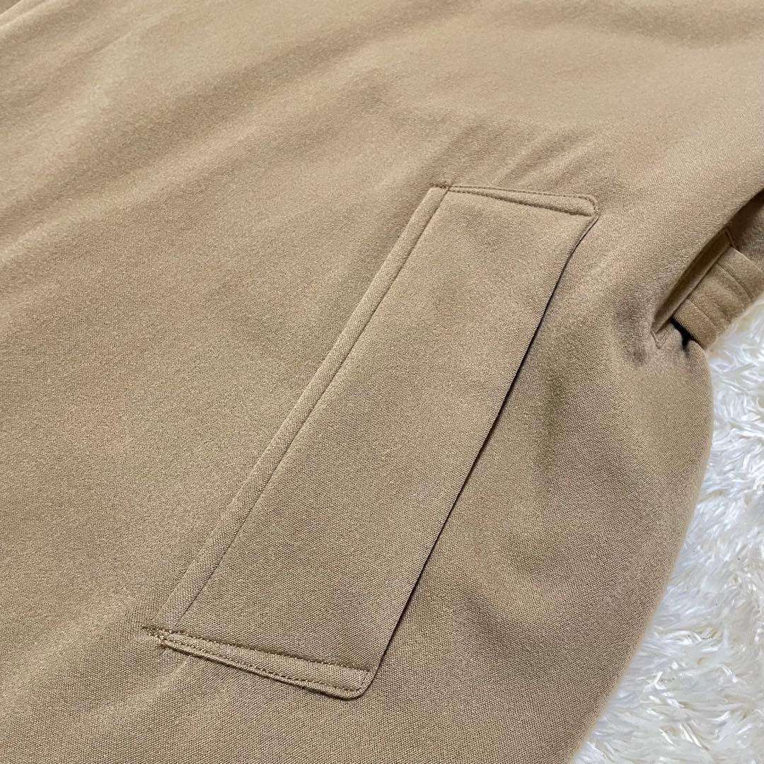 COMOLI (17AW ）ウール 中綿 タイロッケンコートベージュ ベルト付き
