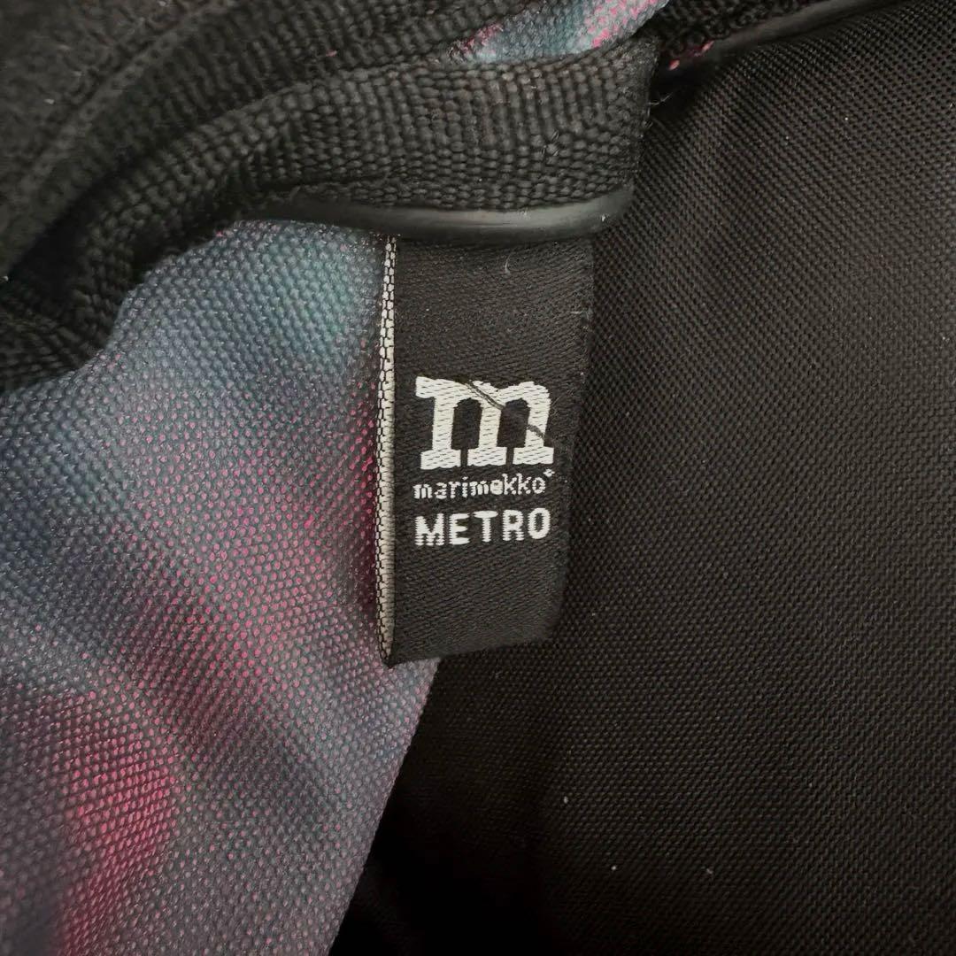 マリメッコ リュック メトロ 限定色 レッド 赤 marimekko metro