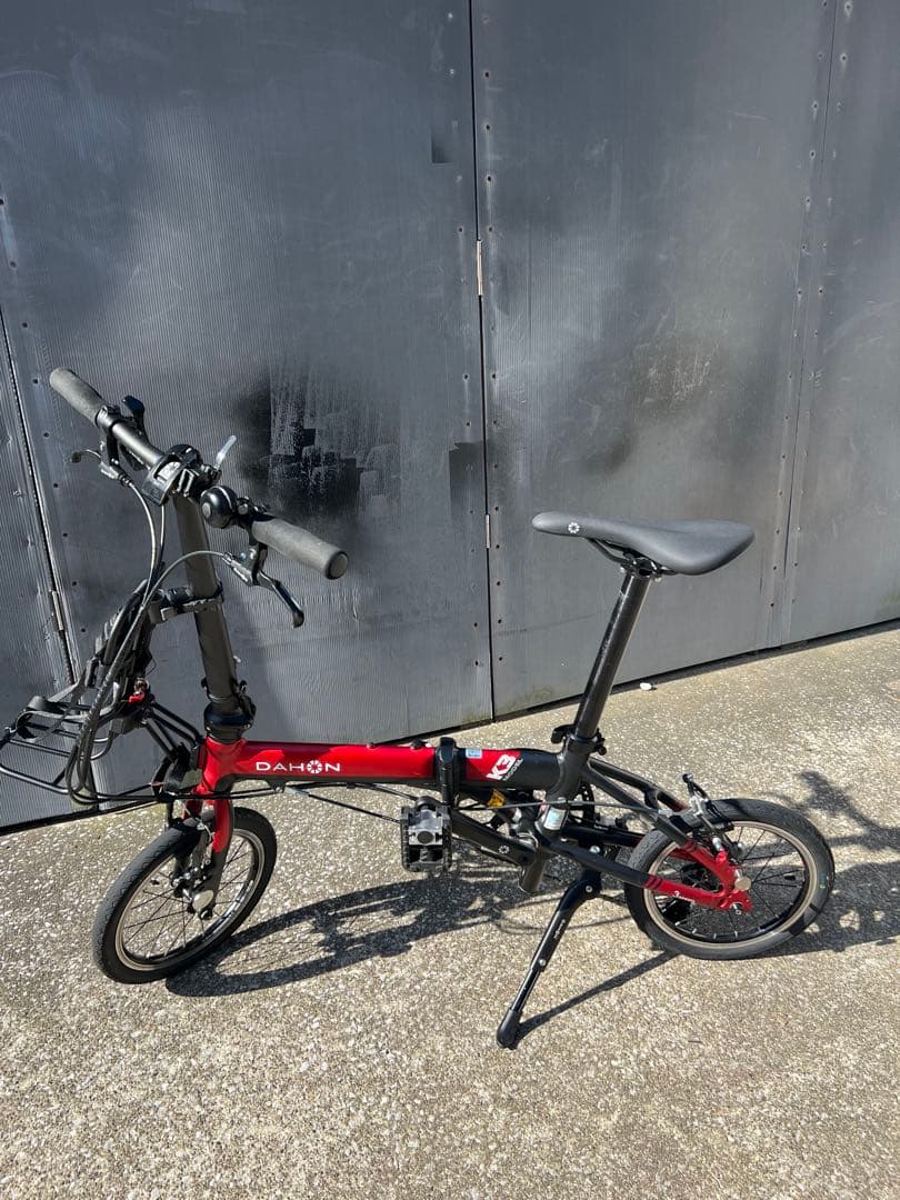 K 【美品】DAHON ダホン K3 アルミ 折りたたみ自転車