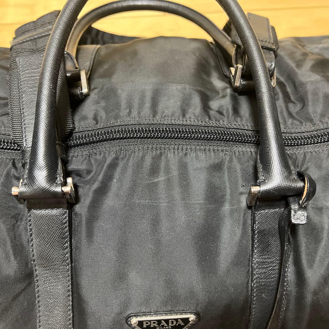 PRADA 肩掛けボストンバッグ