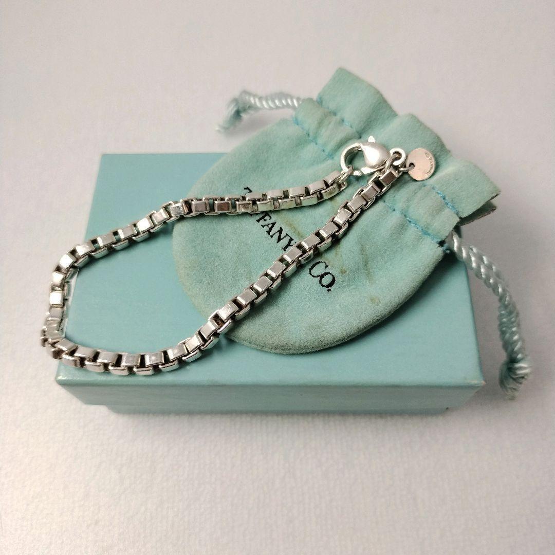 Tiffany＆Co. ベネチアンブレスレット 約19cm シルバー925