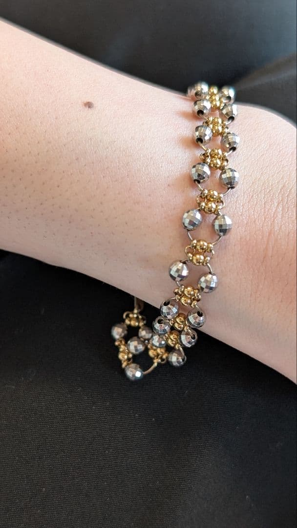 さっちゃん　祖母が孫にと40数年前に購入した１８K、P850のブレスレット