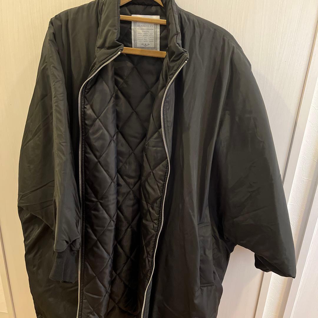BEARDSLEY 中綿BIGポンチョコート ブラック 　¥35200 正規品