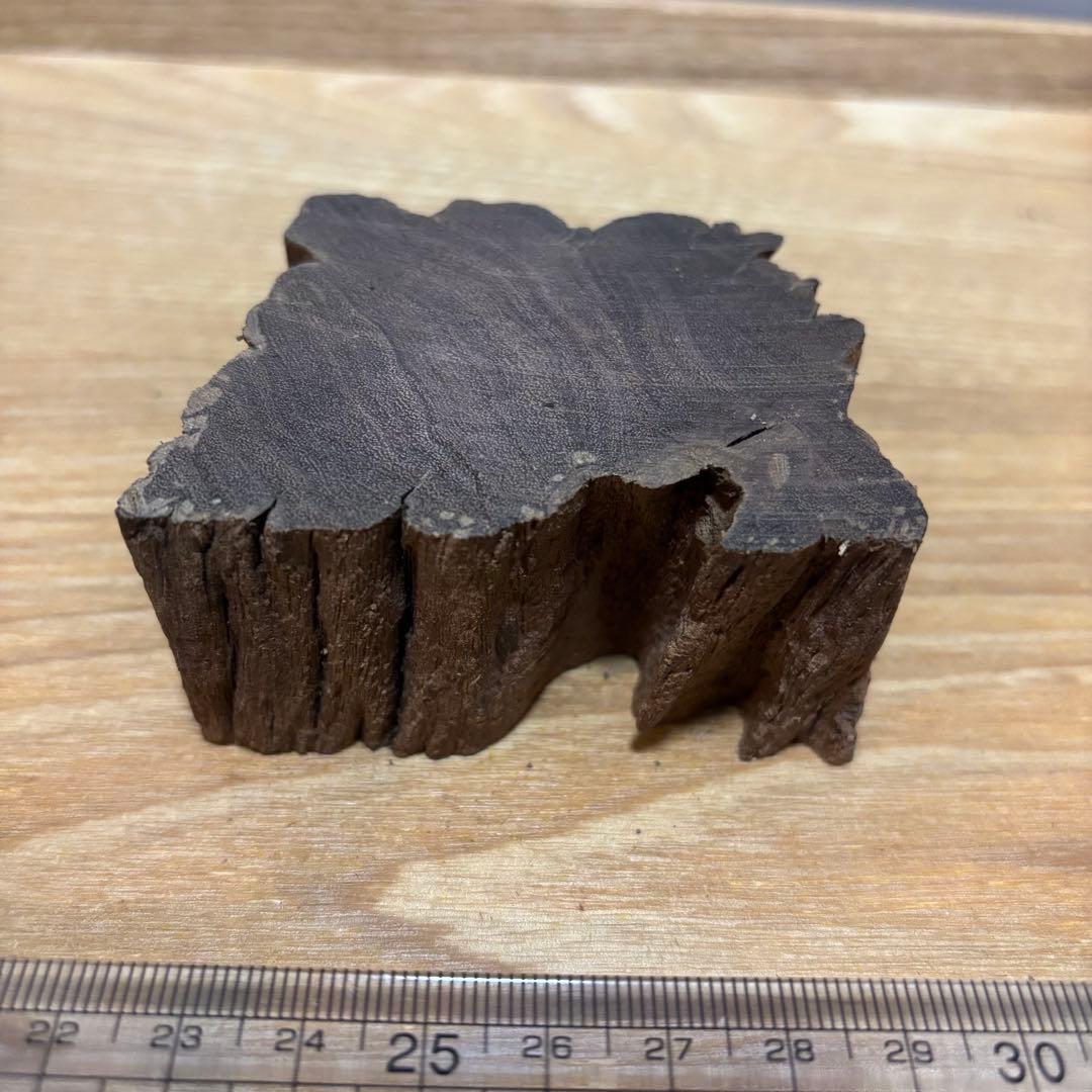 古代天然香木　沈香原木120.2g 茶道具タニシャム沈香伽羅聞香 香道具ベトナム