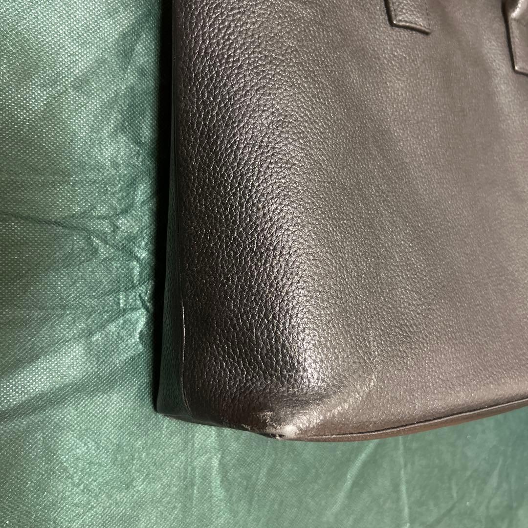 ハッシュタグ レザートートバッグ ブラック