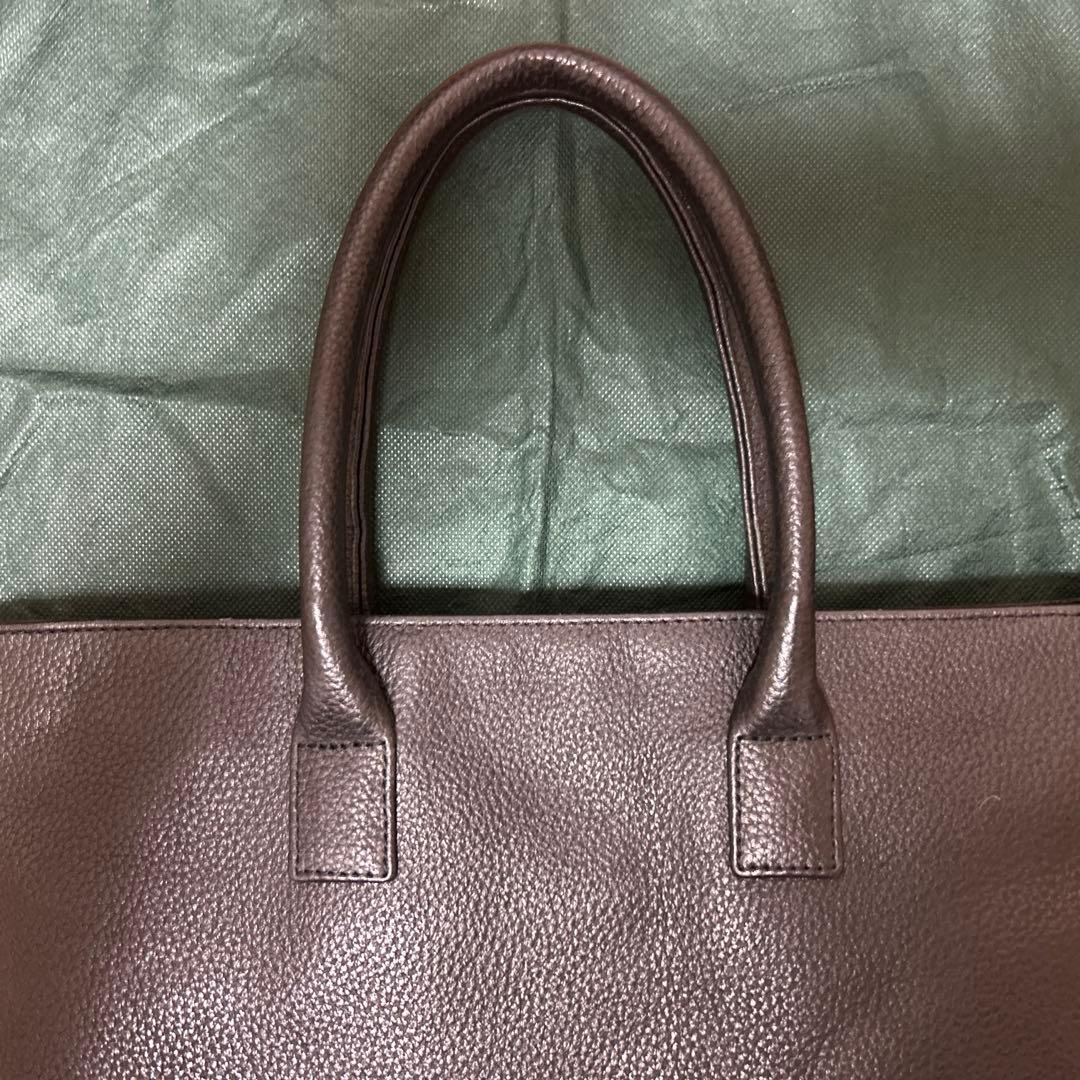 ハッシュタグ レザートートバッグ ブラック