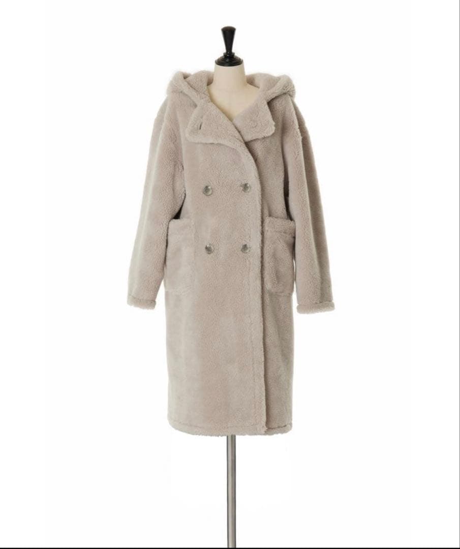 ジャケット・アウター Her lip to/Fleur Shearling Boa Coat