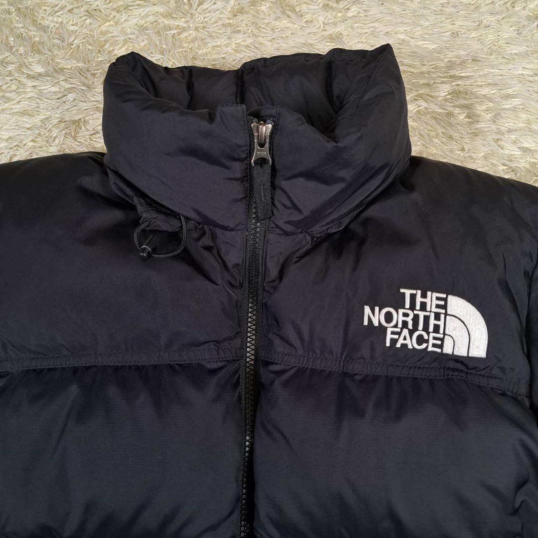 美品　THE NORTH FACE ショートヌプシ　レディース　肉厚　ブラック