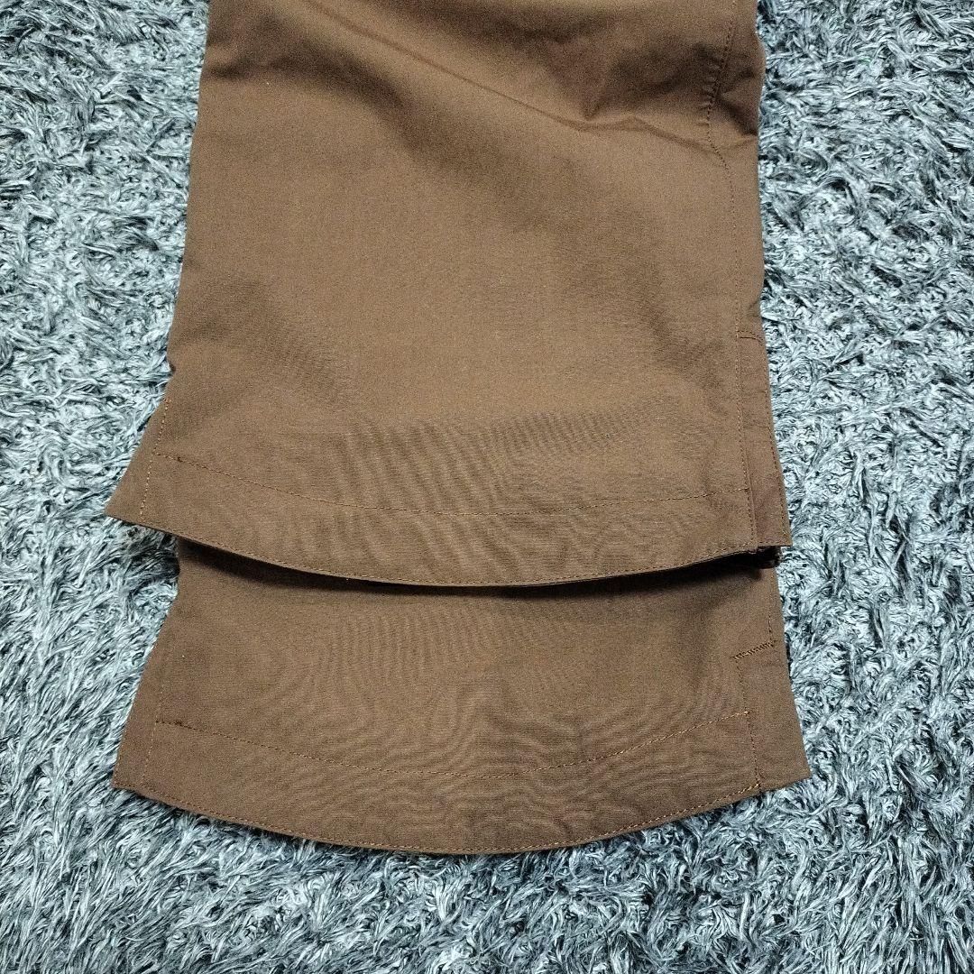 【美品】TWO FOR ONE ビブパンツLサイズ ブラウン