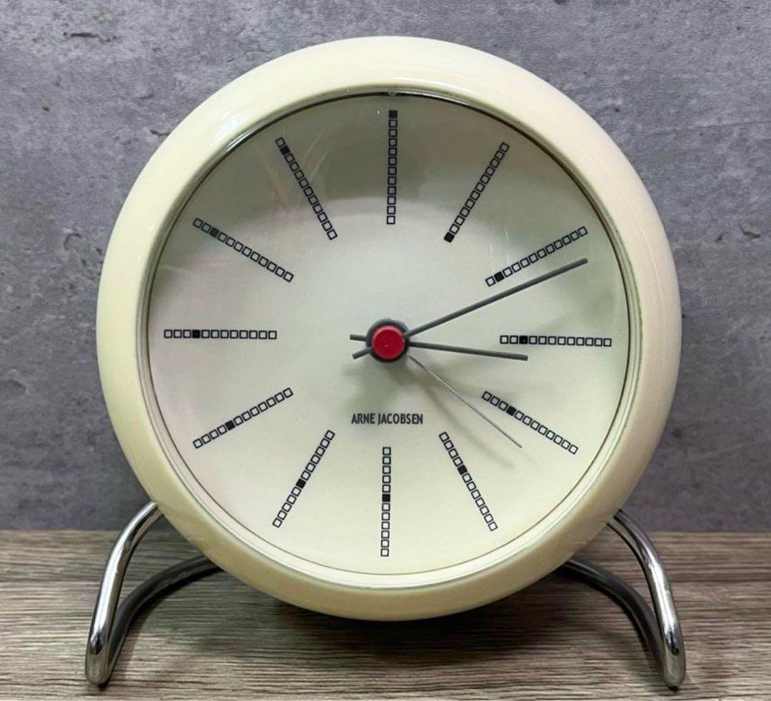 アルネ・ヤコブセン テーブルクロック BANKERS ローゼンダール