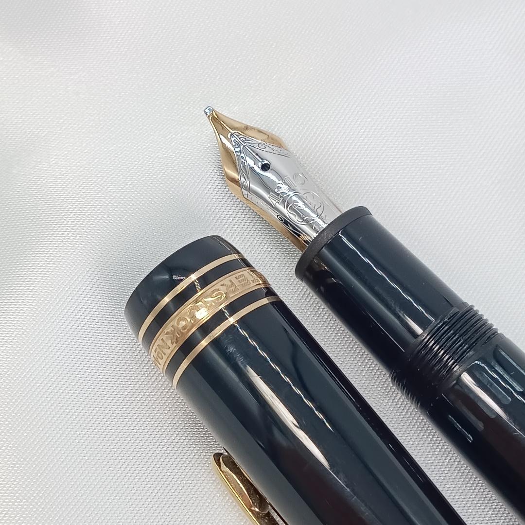 モンブラン マイスターシュテュック 146 万年筆 14K 4810 バイカラー