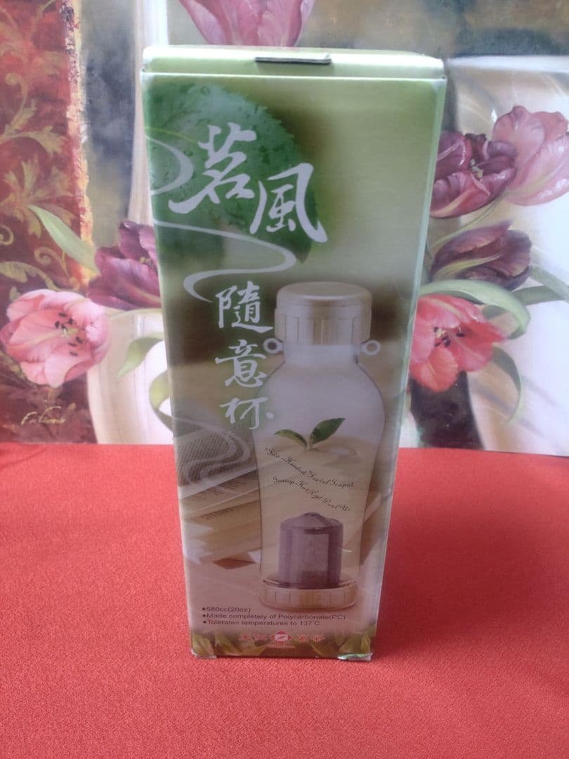 【未使用品❗️台湾製❗️】 ◆天仁茗茶◆軽量お茶の葉専用マグボトル水筒580cc