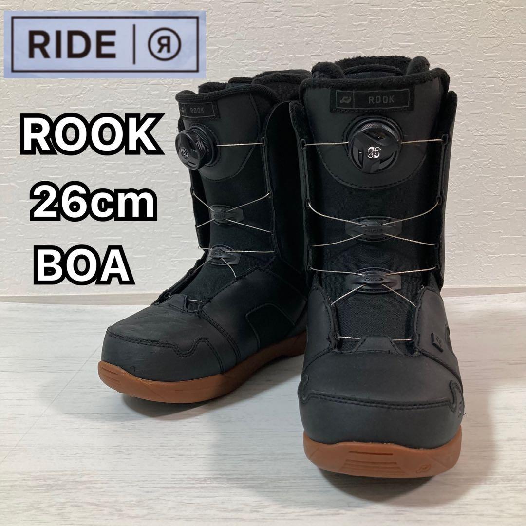 RIDE ROOK スノーボードブーツ 26cm ブラック