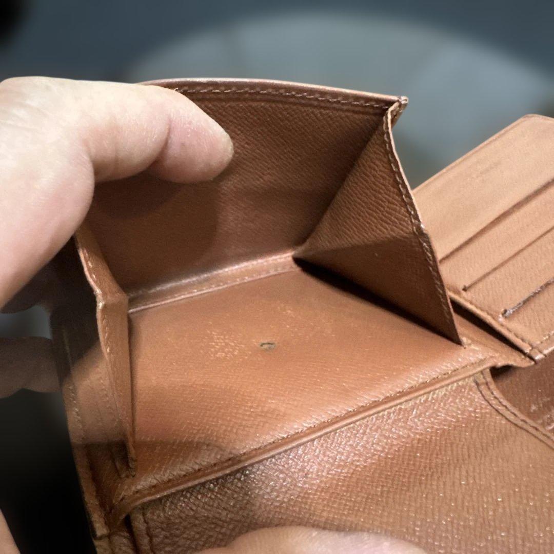 11☆優良品☆モノグラム♪マルコ☆2つ折り財布★ポケットあり