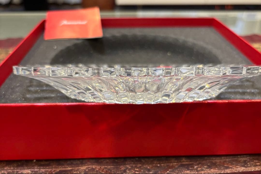 未使用 Baccarat バカラ ミルニュイ プレート 21cm 皿 食器　①