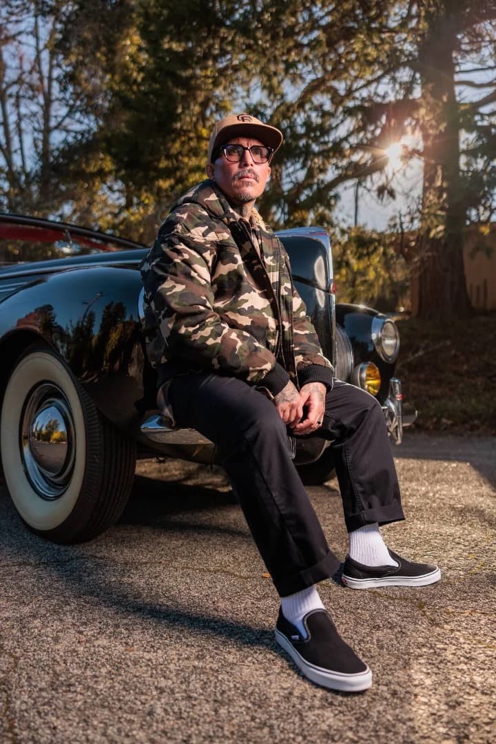 ダービーオブサンフランシスコ Camo With Hood 　迷彩　L　新品