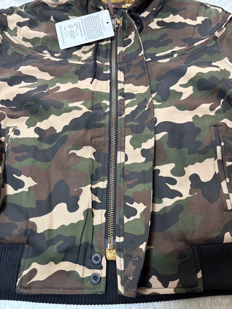 ダービーオブサンフランシスコ Camo With Hood 　迷彩　L　新品