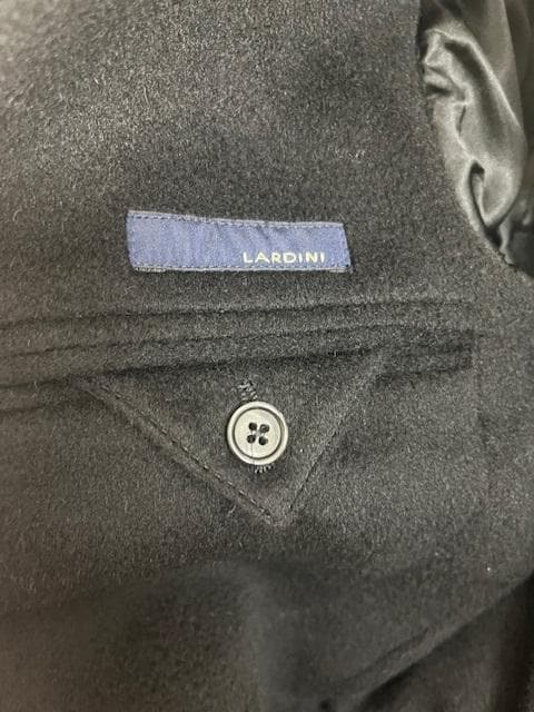 極美品 希少キャメル100％ LARDINI ラルディーニ チェスターコート46