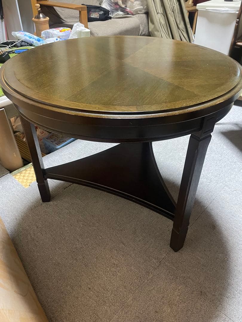 マルニ木工　地中海シリーズ サイドテーブル ラウンドテーブル