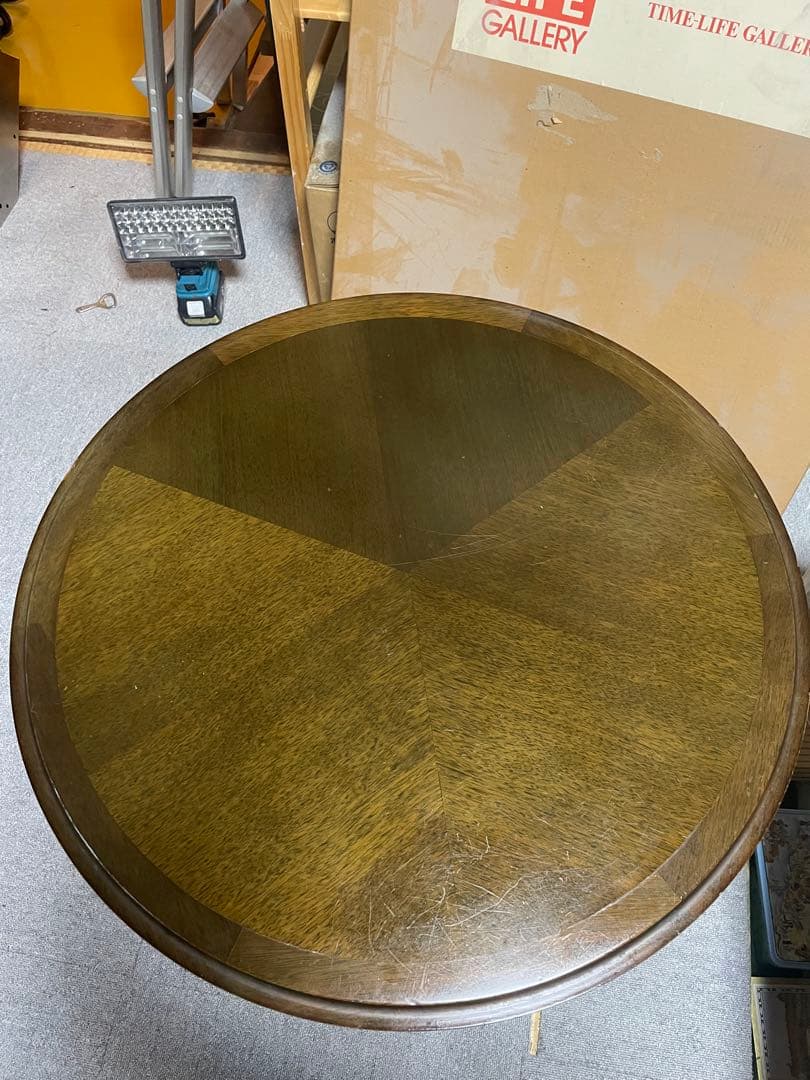 マルニ木工　地中海シリーズ サイドテーブル ラウンドテーブル