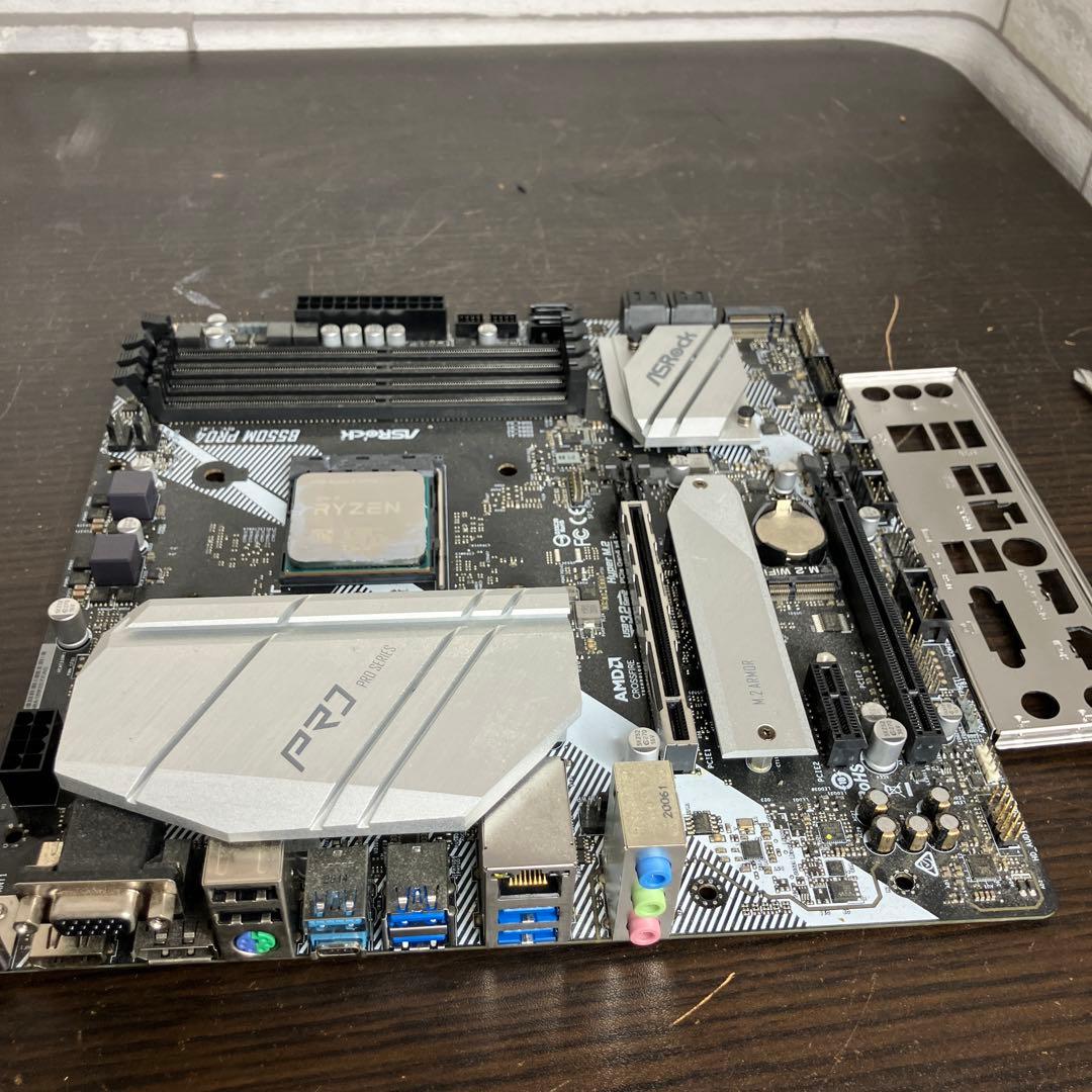 マザーボード CPU Ryzen 5 5600X ASRock B550M PRO4