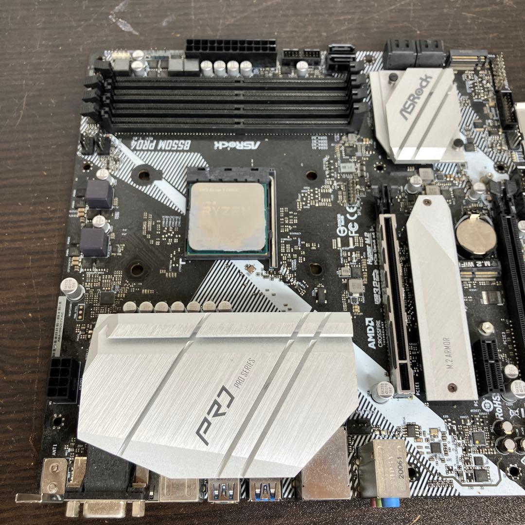 マザーボード CPU Ryzen 5 5600X ASRock B550M PRO4